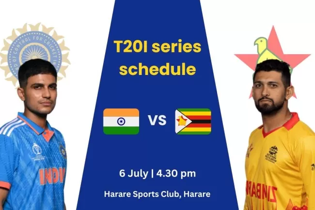 Team India Heads to Zimbabwe with Young Squad After T20 World Cup Victory