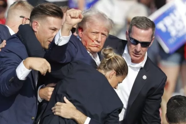 Assassination Attempt: Trump Shot in Ear During Rally