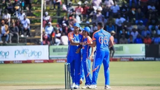 India vs Zimbabwe 3rd T20I 2024 Highlights: Shubman Gill and Washington Sundar Shine as India Wins by 23 Runs to Take 2-1 Lead