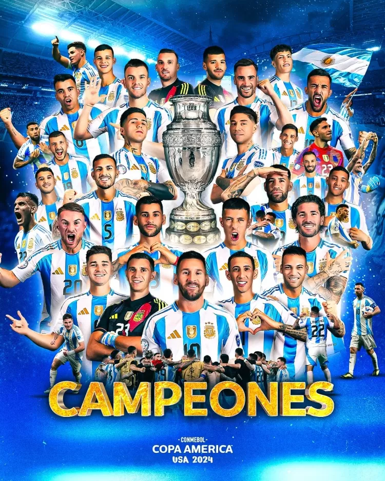 Argentina Claims Record 16th Copa America Title