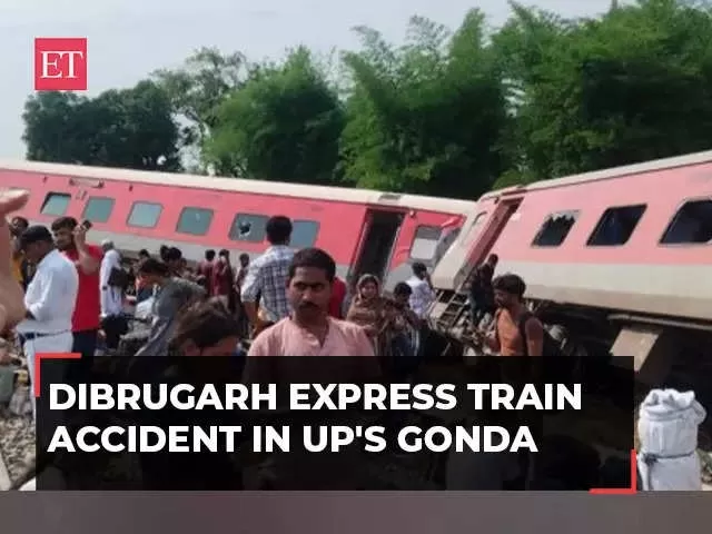 Tragic Incident: Chandigarh-Dibrugarh Express Derails in UP's Gonda, Leaving Four Dead and Several Injured