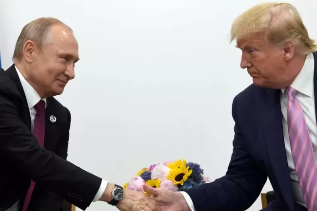 Have a look on how Vladimir Putin recently commented on former U.S. President Donald Trump's...