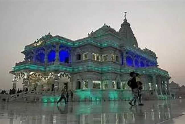 About the Gorgeous Temple Vrindavan