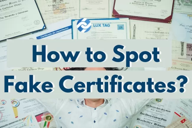The Ethics and Consequences of Fake Certificates...