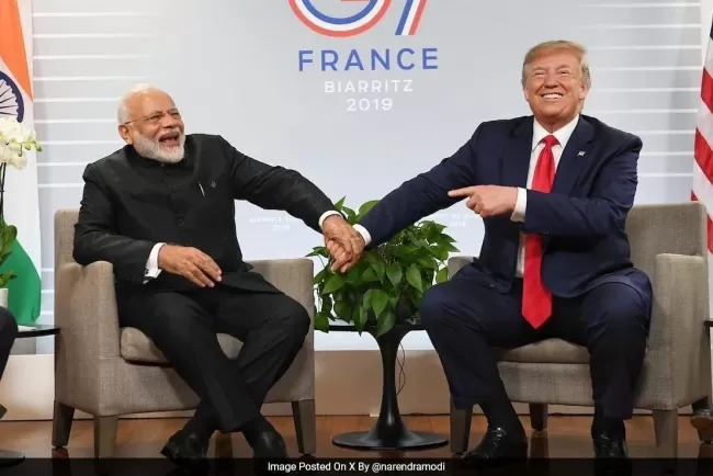 Trump talks fair trade with Modi...!!!
