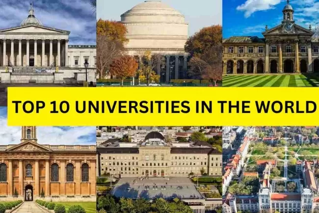 Top 5 Prestigious Universities Worldwide...!!!
