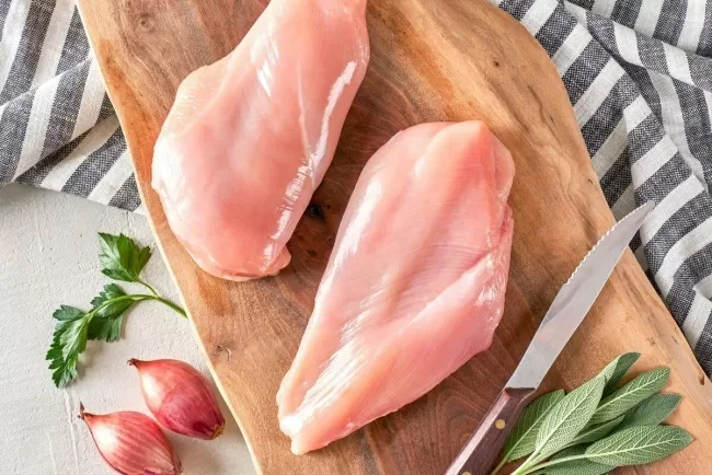 Fiber-filled chicken for a healthier bite!