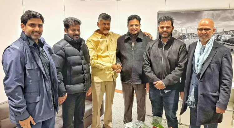 Know the reason behind master mind Chandra Babu Naidu's trip to Davos...