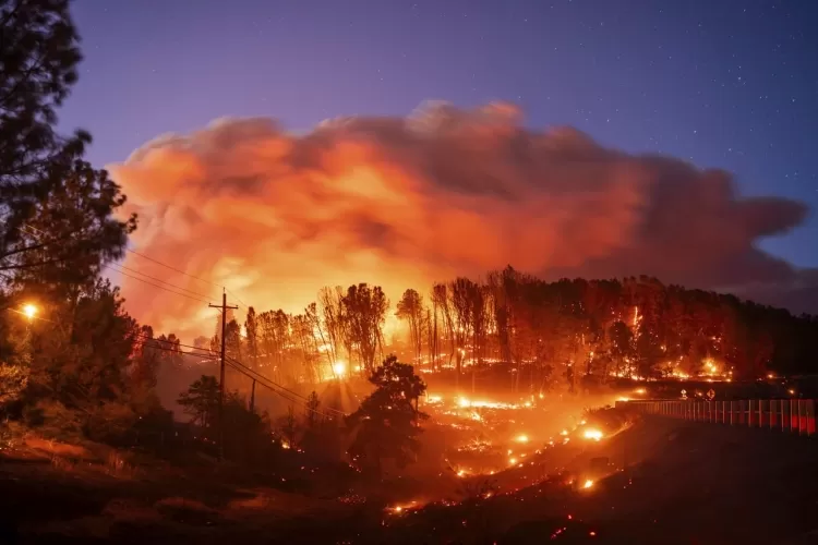 California Wildfires Tragedy: driven by severe drought conditions and strong winds...