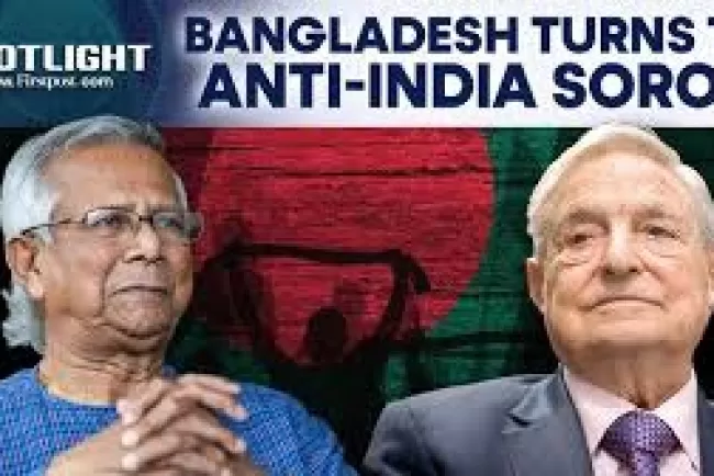 Bangladesh Turns to George Soros for Economic Rescue Amid Crisis and Growing Tensions with India