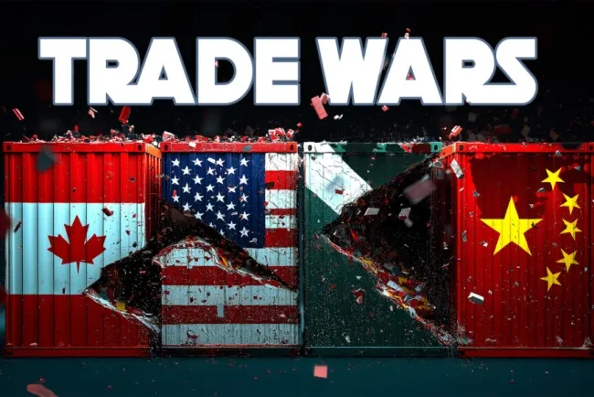 Trump's Trade War: Impact on Canada, Mexico, and China...!!!