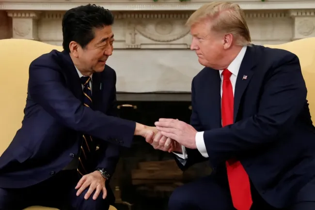 Trump and Japanese Prime Minister Discuss Cooperation Against Chinese Economic Aggression