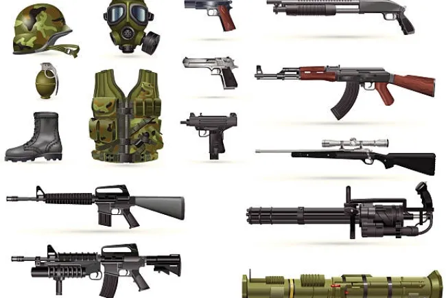 Types of Guns Employed by the Military...!!!