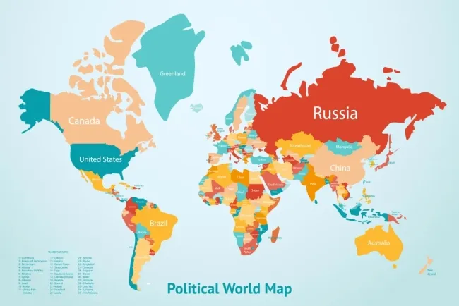 The World Map: Types, Uses, and Modern Advances...!!!