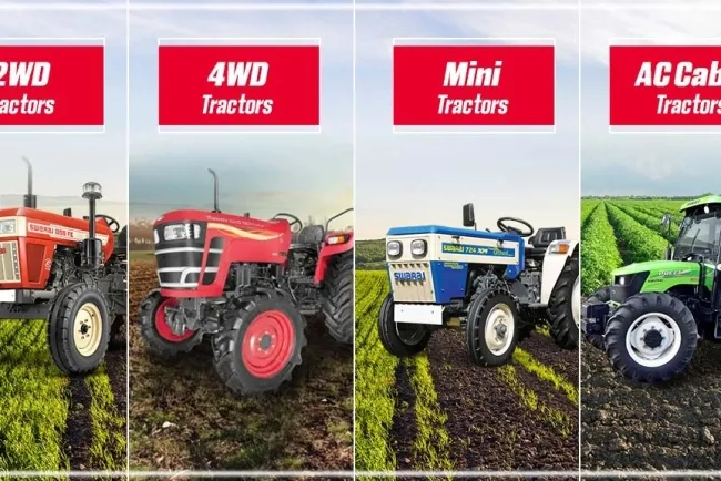 Types of Tractors and Their Uses...!!!