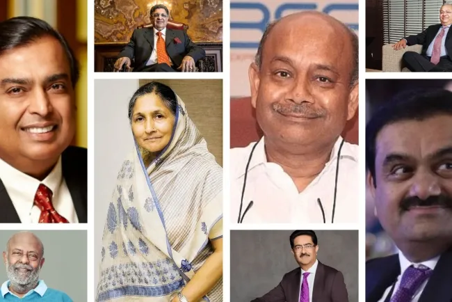India's Wealthiest: The Top 10 Richest Individuals in 2025...!!!