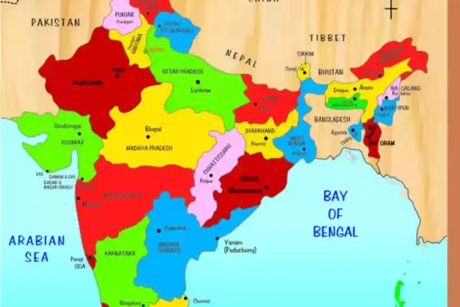 Detailed Overview of the India Map...!!!