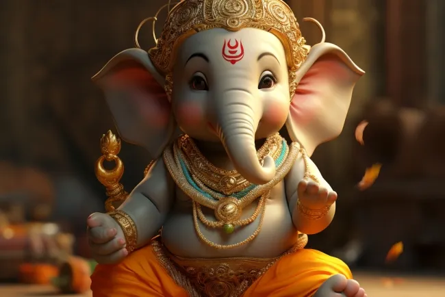 Lord Ganesh: The Symbolism and Significance of the Divine Elephant-Headed Deity...!!!