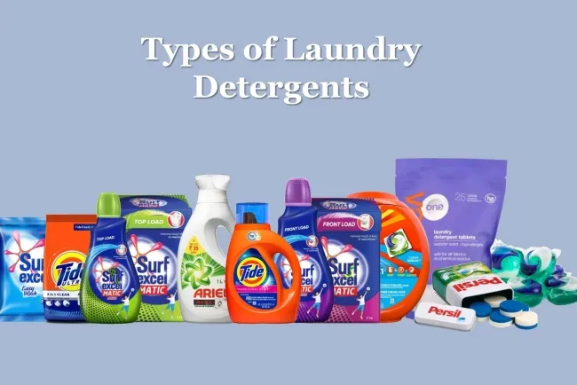 The Essential Guide to Detergents: Types and Their Uses...!!!