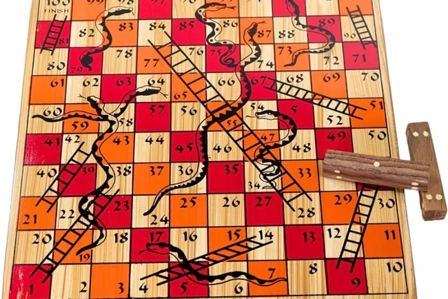 Snakes and Ladders: A Classic Board Game...!!!
