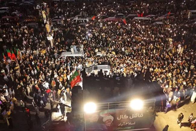 Imran Khan’s PTI Holds Massive Rally in Swabi Amid Government Crackdown