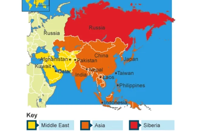 Asia: The Continent of Diversity and Contrast...!!!