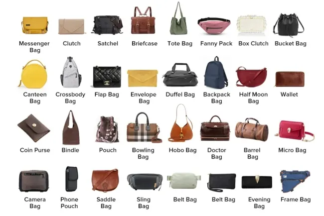 Types of Handbags, Popular Models, and Their Crafting: A Comprehensive Guide...!!!