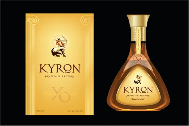 Kyron Premium Brandy: A Blend of Elegance and Rich Flavors...!!!