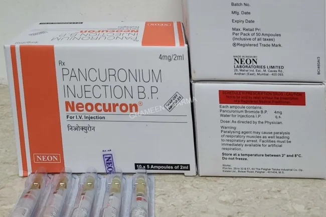 Manufacturing Process of Neocuron (Pancuronium Bromide)...!!!