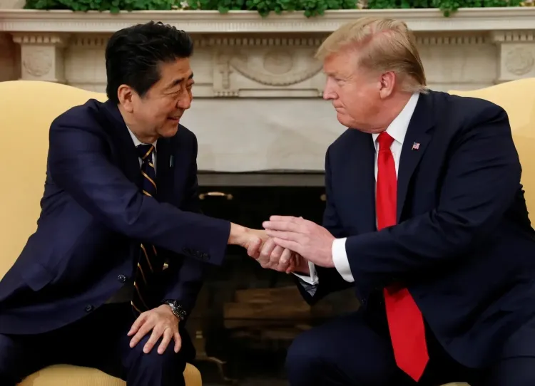 Trump and Japanese Prime Minister Discuss Cooperation Against Chinese Economic Aggression