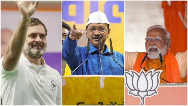 Tension Mounts as Delhi Votes Are Counted: A Battle Between AAP and BJP