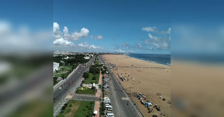 Marina Beach: A Coastal Gem in Chennai...!!!