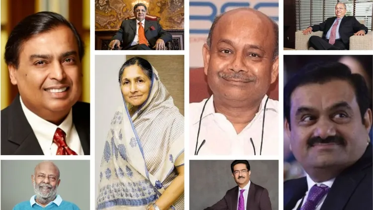 India's Wealthiest: The Top 10 Richest Individuals in 2025...!!!