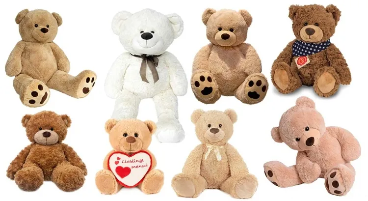 Exploring the Diverse World of Teddy Bears: Types, Sizes, and Colors...!!!