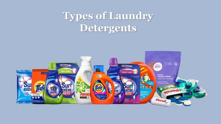 The Essential Guide to Detergents: Types and Their Uses...!!!