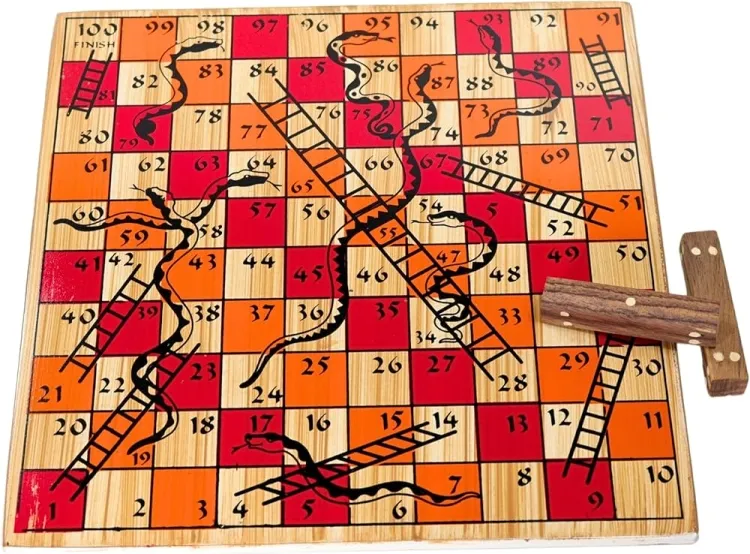 Snakes and Ladders: A Classic Board Game...!!!