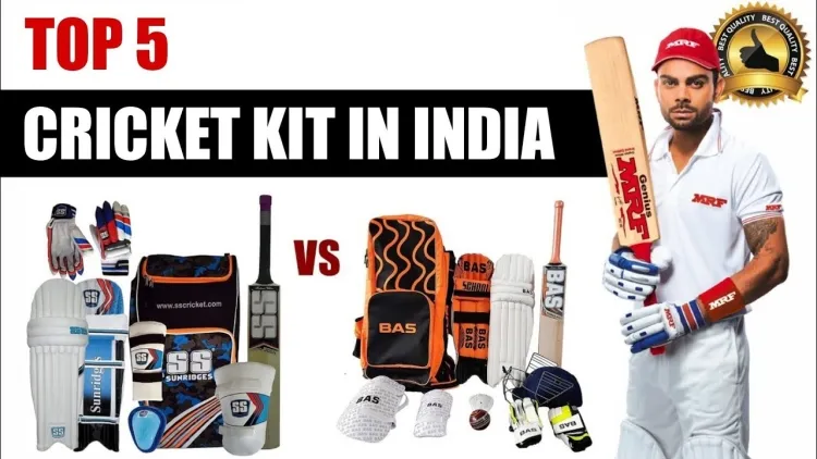 Top Brands in Cricket Kits...!!!