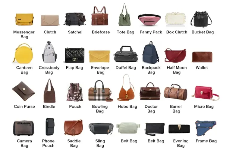 Types of Handbags, Popular Models, and Their Crafting: A Comprehensive Guide...!!!