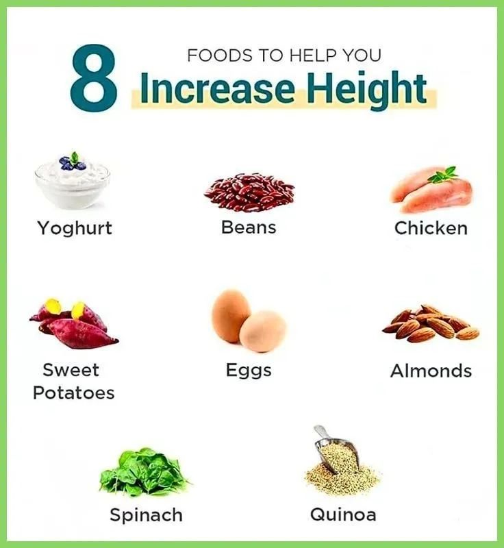 Top 10 Foods to Promote Height Growth...!!!