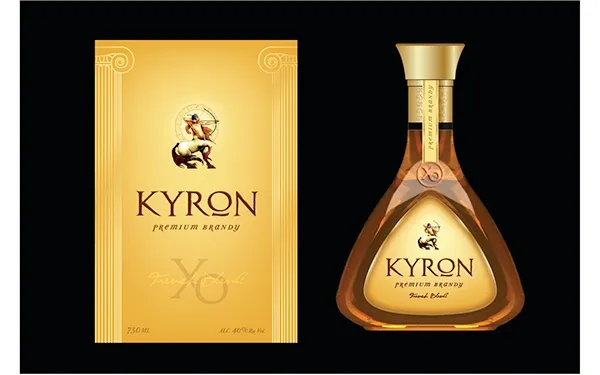 Kyron Premium Brandy: A Blend of Elegance and Rich Flavors...!!!