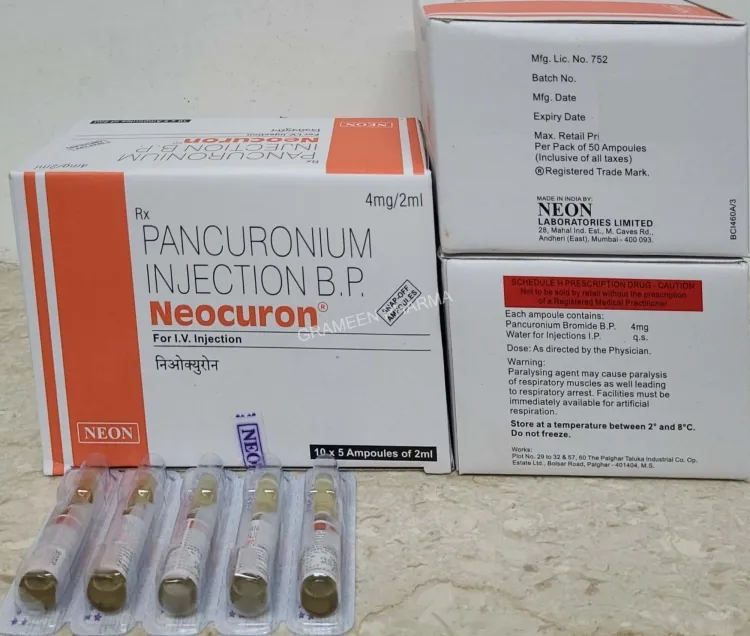 Manufacturing Process of Neocuron (Pancuronium Bromide)...!!!