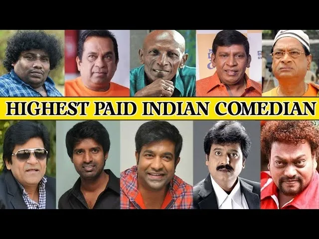 Top Comedians in South Indian Movies: Masters of Cinematic Laughter...!!!